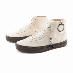 VANS × QUASI联名CROCKETT HIGH DECON男女职业滑板鞋