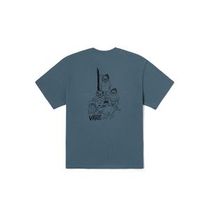 VANS × 亚洲艺术家联盟HANAI联名男子短袖T恤