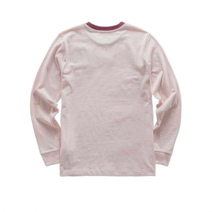 VN0A3E5P6O0/VN0A3E5PLTP丨 X GIRL MADE ME LS TEE 女款 长袖T恤 粉粉丨女装 丨vans/范斯