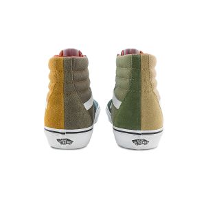 SK8-HI SPLIT男女帆布鞋