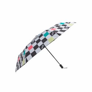 赠品-Vans棋盘格折叠雨伞