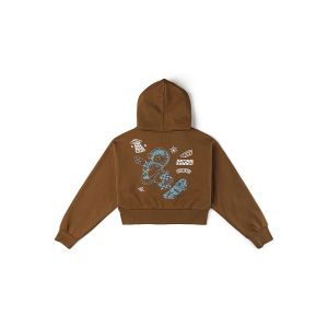 VANS × SPACE MOLLY联名女子开襟连帽卫衣