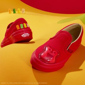VANS × HARIBO联名CLASSIC SLIP-ON HARIBO中大童帆布鞋