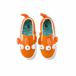 FISH SLIP-ON V 小童帆布鞋