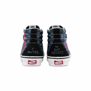 VANS × KROOKED联名 SKATE SK8-HI男女板鞋