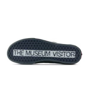 VANS×THE MUSEUM VISITOR联名CLASSIC SLIP-ON男女帆布鞋