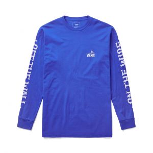 Vans(范斯) 男款 长袖T恤 蓝色